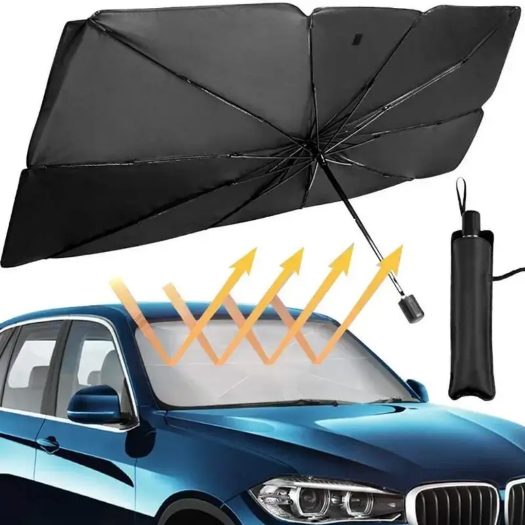 Windshield Sun Shade Umbrella, - Car Sunshade Windshield Umbrella Foldable review and price