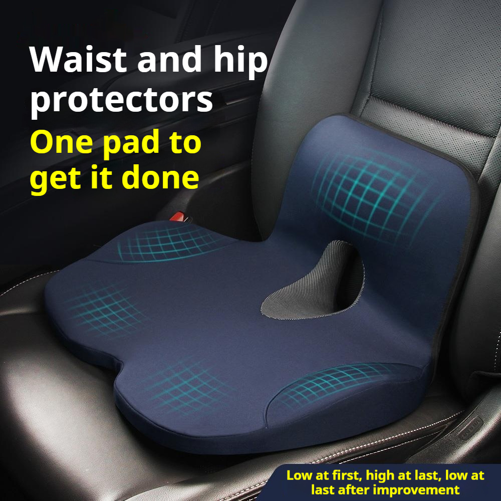 Car Main Driver Seat Booster S - Memory Foam Car Neck Pillow Lumbar Support review and price