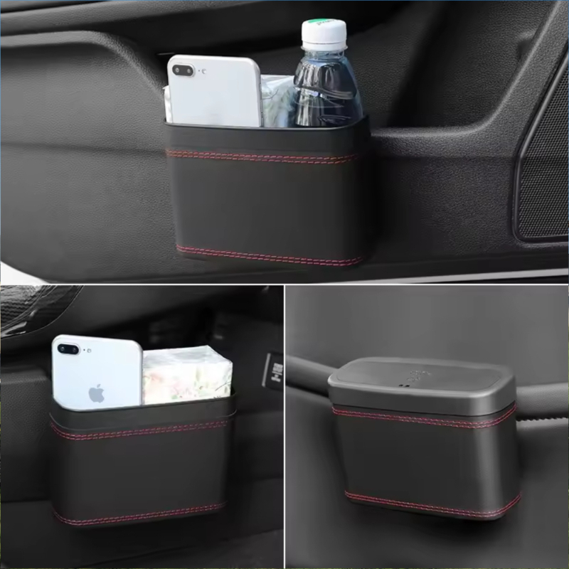 Small Portable Car Trash Can W - Waterproof Car Trash Can With Lid review and price