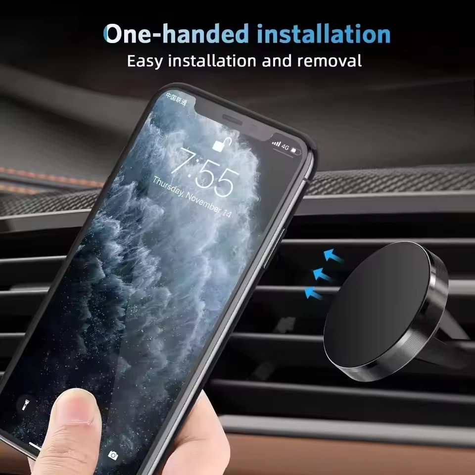 Air Vent Magnet Smartphone Mob - Magnetic Phone Holder For Car Vent review and price