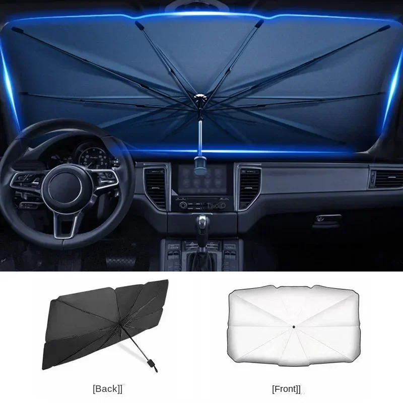 Multi Purpose Convenient Folda - Car Sunshade Windshield Umbrella Foldable review and price