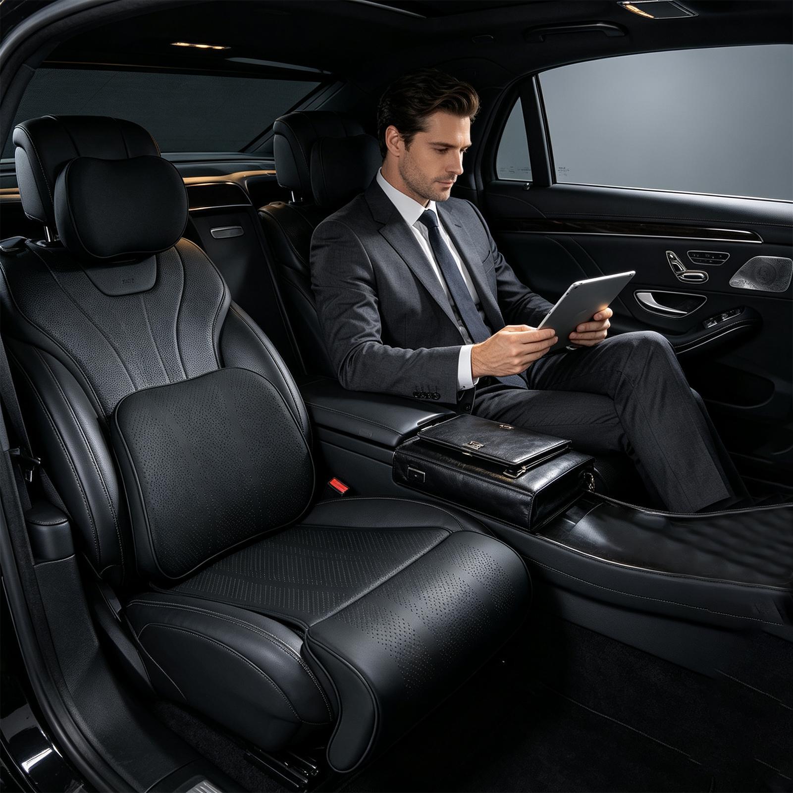 Seat Cushion For Car Ergonomic - Memory Foam Car Neck Pillow Lumbar Support review and price