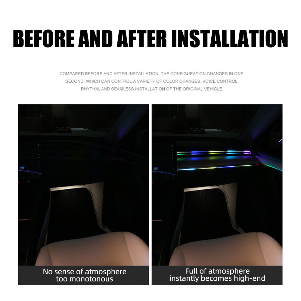 Universal Symphony Car Ambient - Led Ambient Interior Car Lights App Control review and price