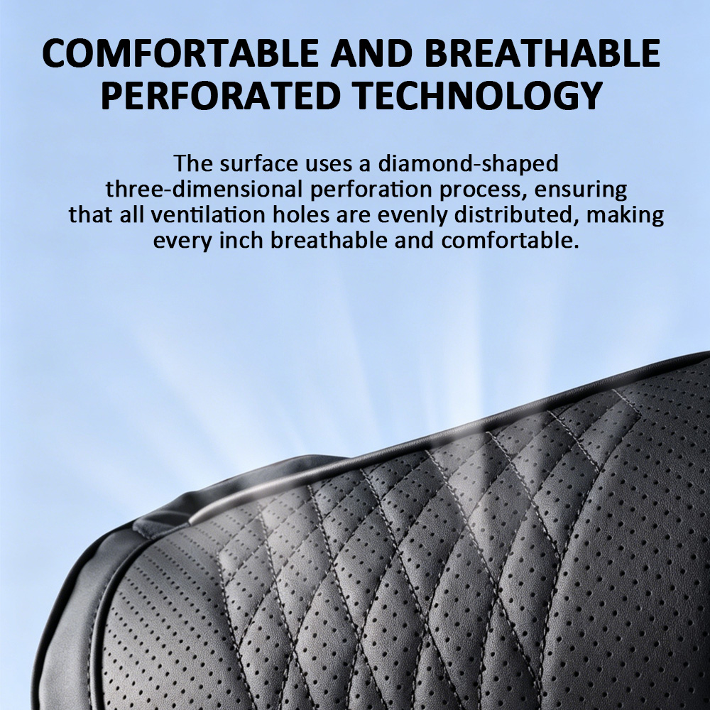 Luxurious Memory Foam Car Head - Memory Foam Car Neck Pillow Lumbar Support review and price