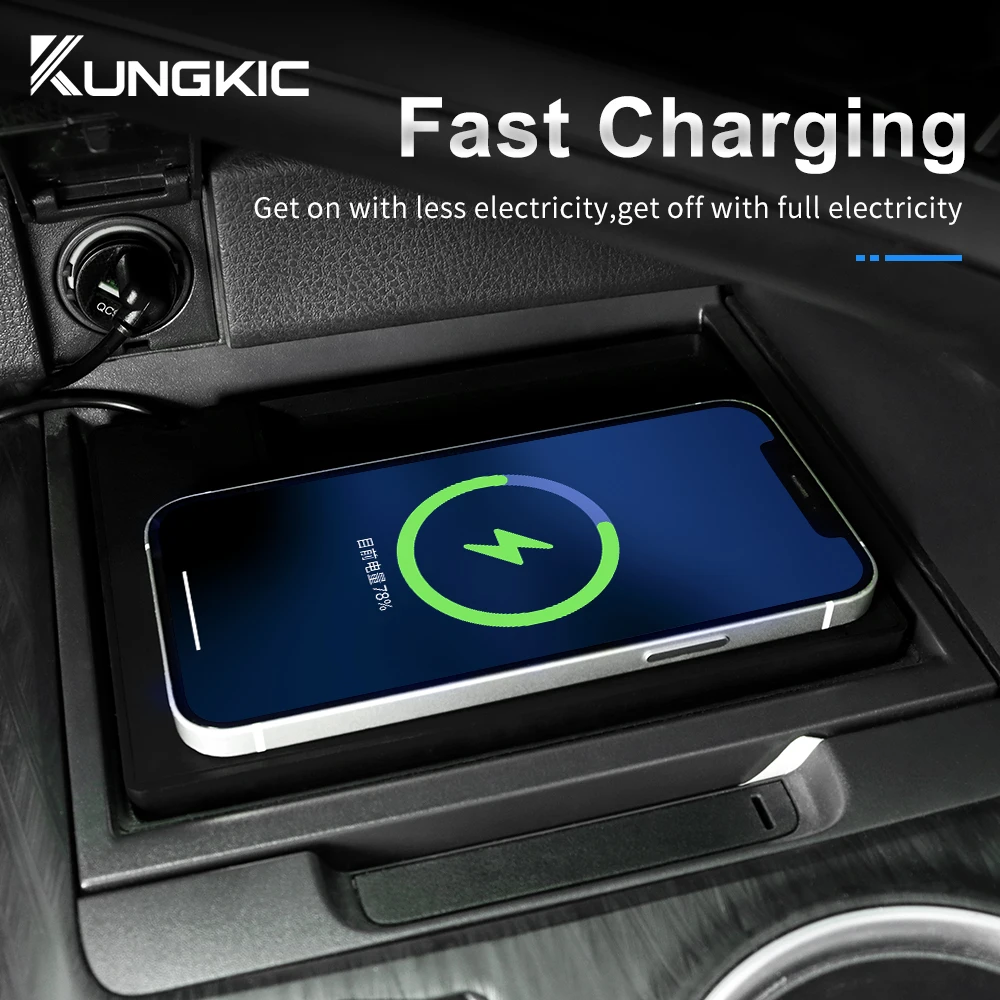 For Toyota Camry 70 XV70 2018  - Wireless Car Charger Mount Fast Charging review and price