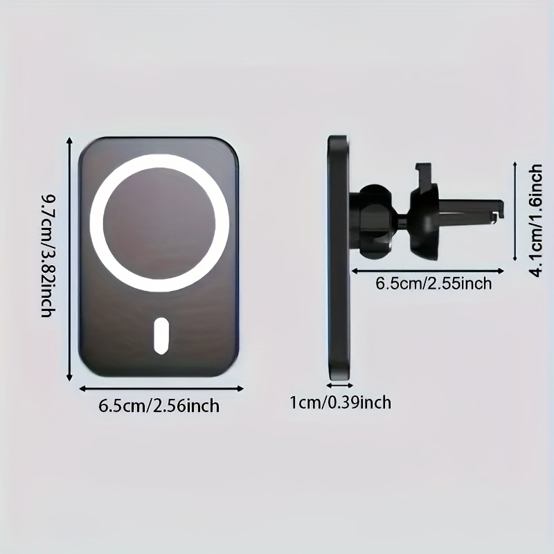 15W Magnetic Car Wireless Char - Wireless Car Charger Mount Fast Charging review and price