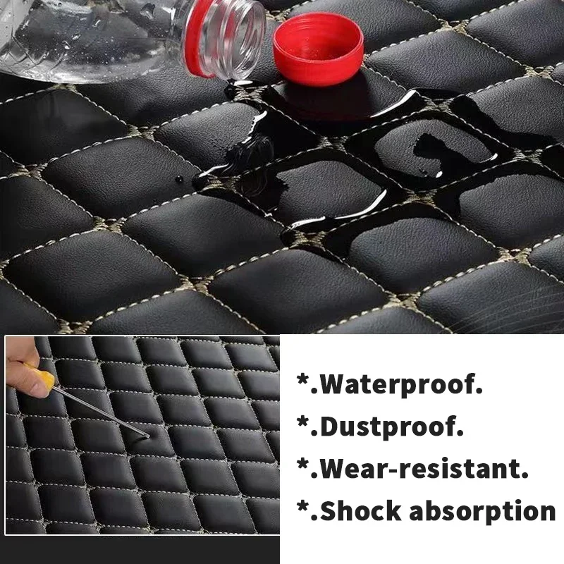 Leather Car Floor Mats For Jee - Car Floor Mats Universal Waterproof Leather review and price
