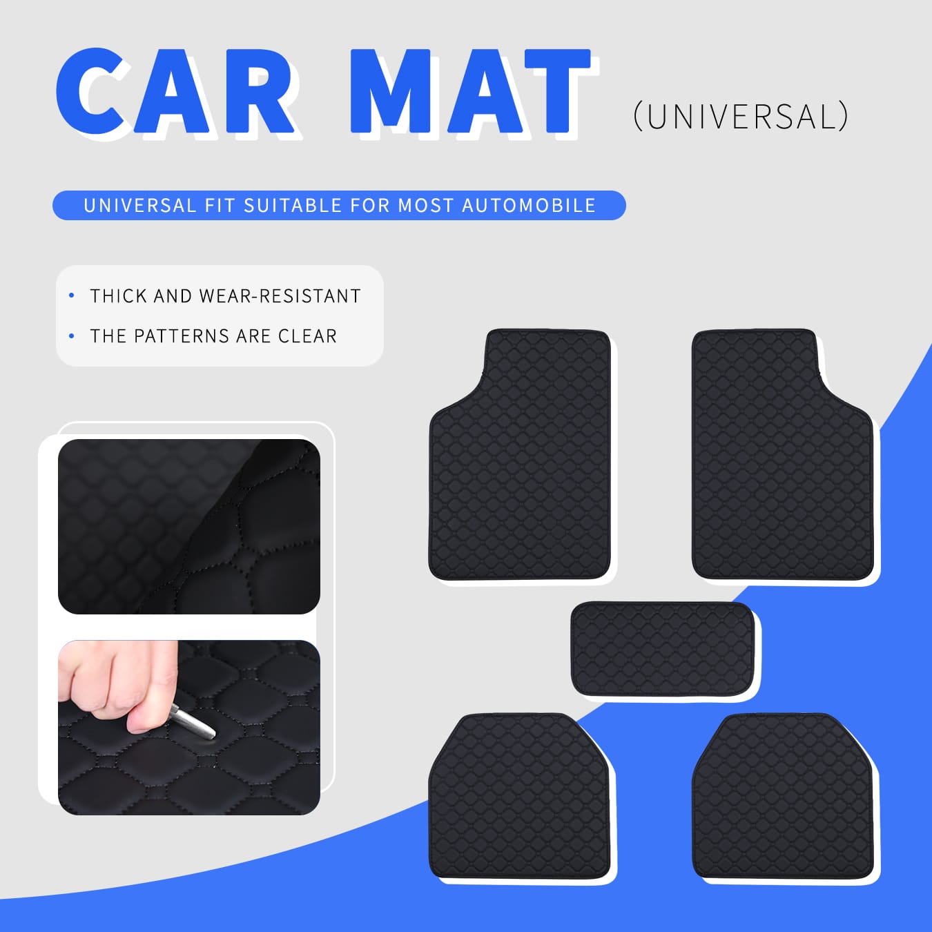 Car Floor Mats Full Set Univer - Car Floor Mats Universal Waterproof Leather review and price