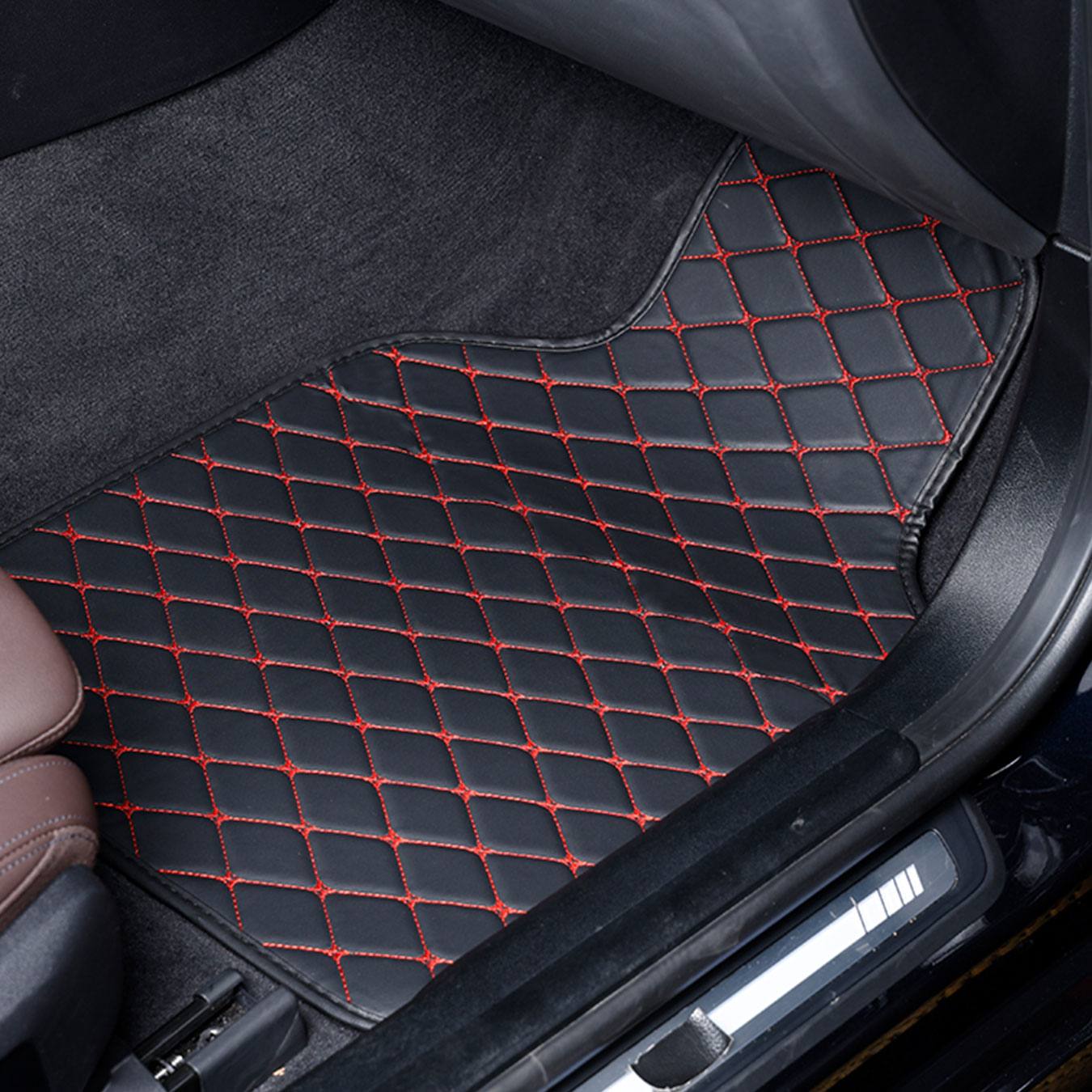 Car Floor Mats Full Set Univer - Car Floor Mats Universal Waterproof Leather review and price