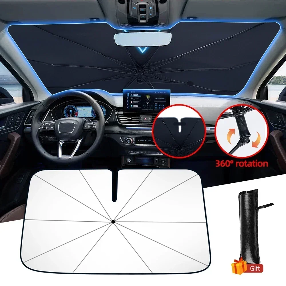 Car Umbrella Windshield Sunsha - Car Sunshade Windshield Umbrella Foldable review and price