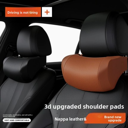 Memory Foam Car Neck Pillow PU - Memory Foam Car Neck Pillow Lumbar Support review and price